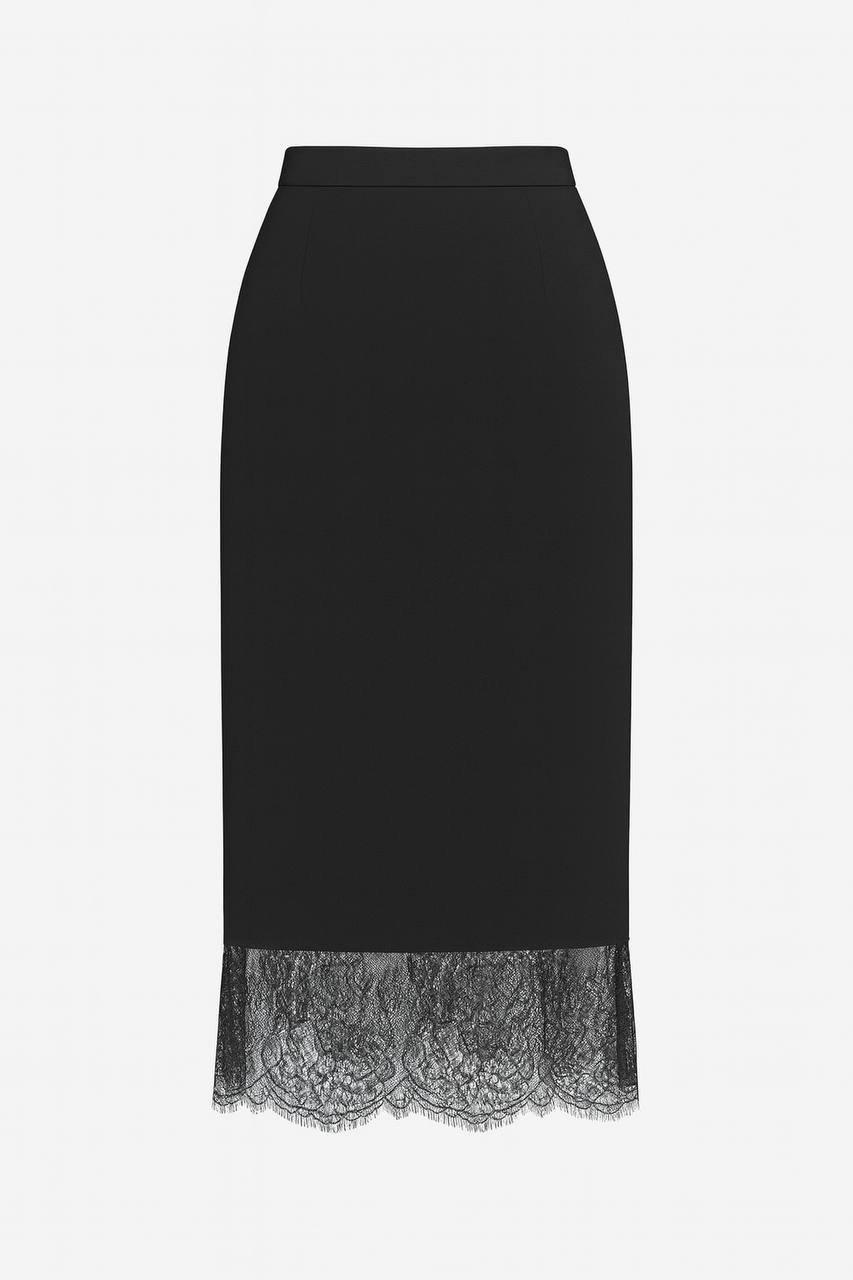 Emerald Lace Bodysuit and Skirt Set